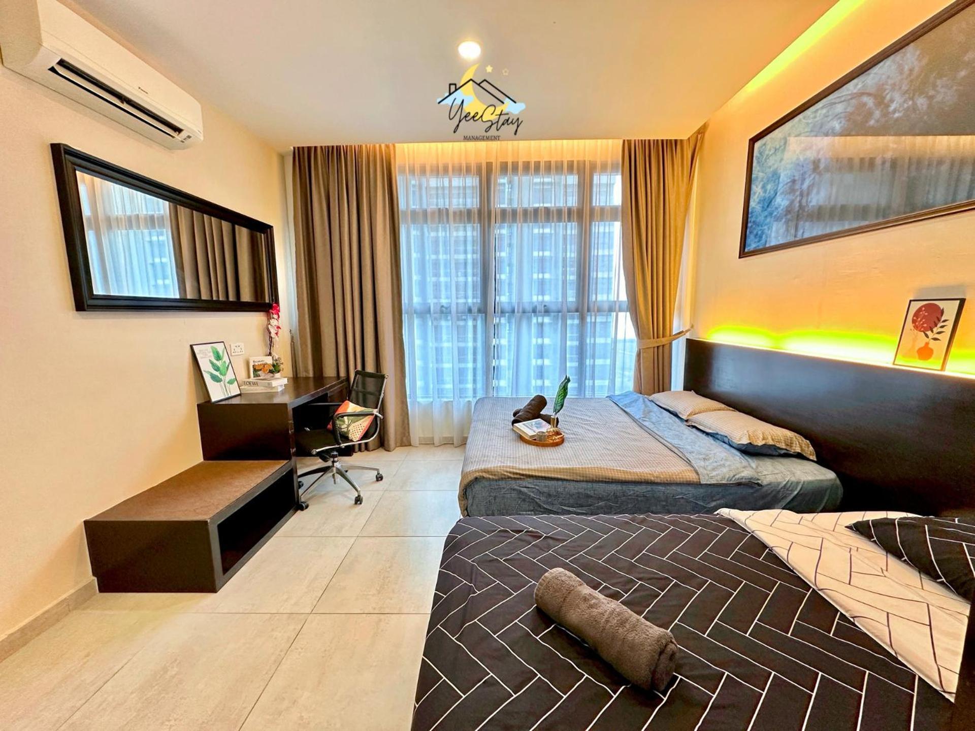 Appartamento Atlantis 8-12Pax/Netflix/Video Game/5Min To Jonker Malacca Esterno foto