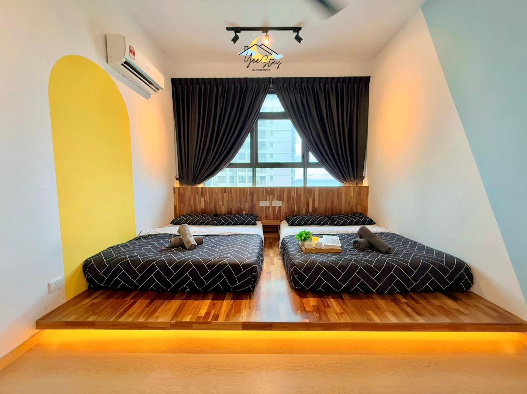 Appartamento Atlantis 8-12Pax/Netflix/Video Game/5Min To Jonker Malacca Esterno foto